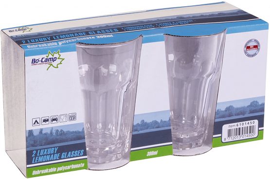 Bo-Camp - Lemonade glass - Polycarbonate - 2 pieces - Image 2