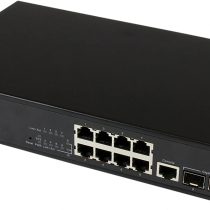 StarTech 10 Port L2 Managed Gigabit Ethernet Switch with 2 Open SFP Slots - Rack Mountable - Layer 2 Network Switch (IES101002SFP)