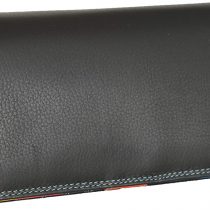 GOLUNSKI Graffiti Black Tropical Soft Leather Large Womens Purse Wallet 7-146