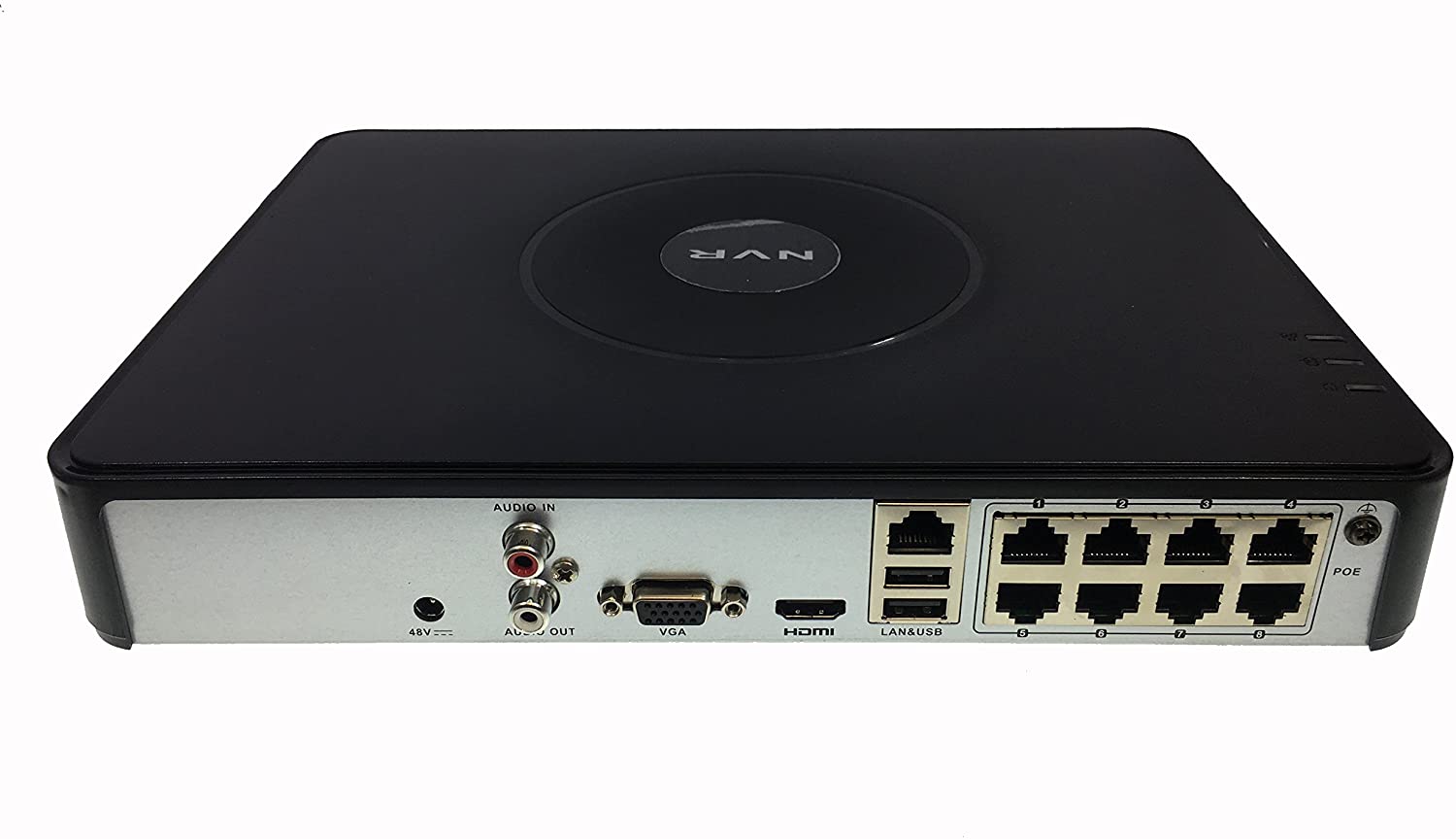 HiWatch by Hikvision NVR-108-A/8P 4TB PoE Plug and Play Mini 8ch NVR Network Video Recorder (4TB Seagate Skyhawk HDD Installed) - Image 2