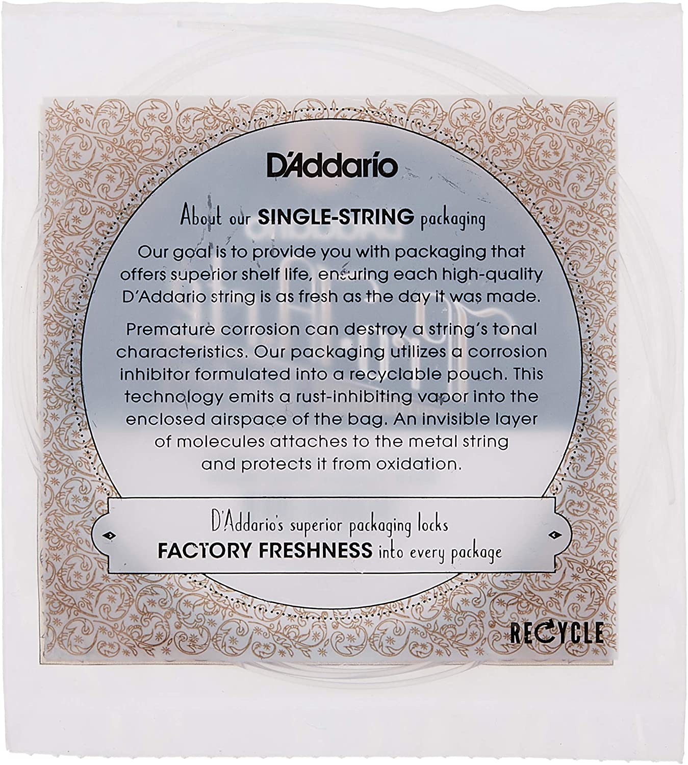 D'Addario J4603 Pro-Arte Nylon Hard Tension Single Third String for Classical Guitar, Nylon Classical - Image 2