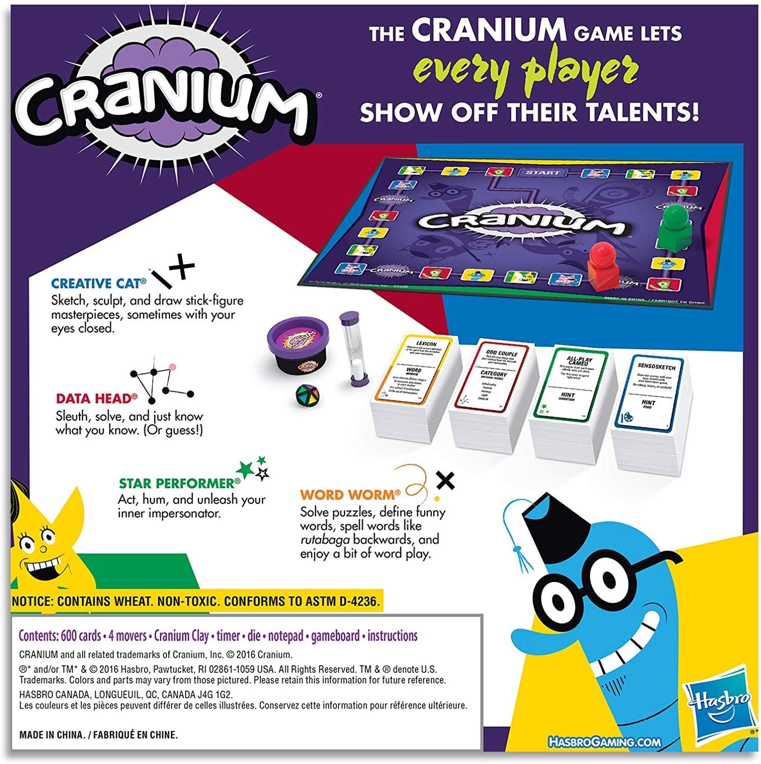 Goliath Games Cranium - Original Edition, Gray, Standard - Image 3