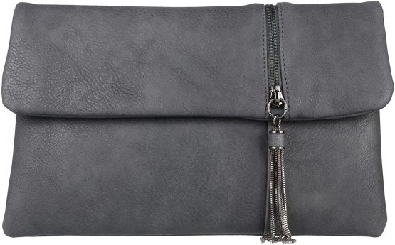 Girly HandBags Zipper Flap Clutch Bag