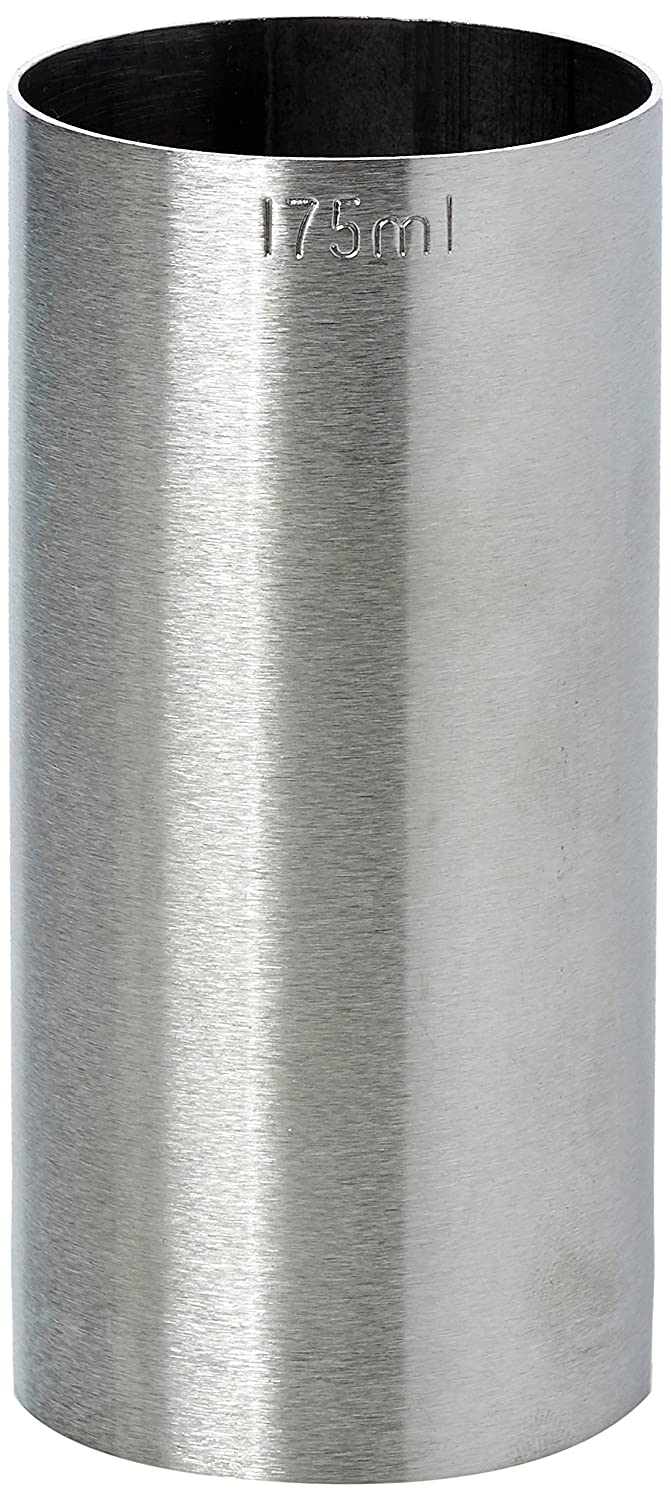 Beaumont Wine Measure 175ml - Stainless Steel Spirit Measures 3191, Silver, Pack of 1