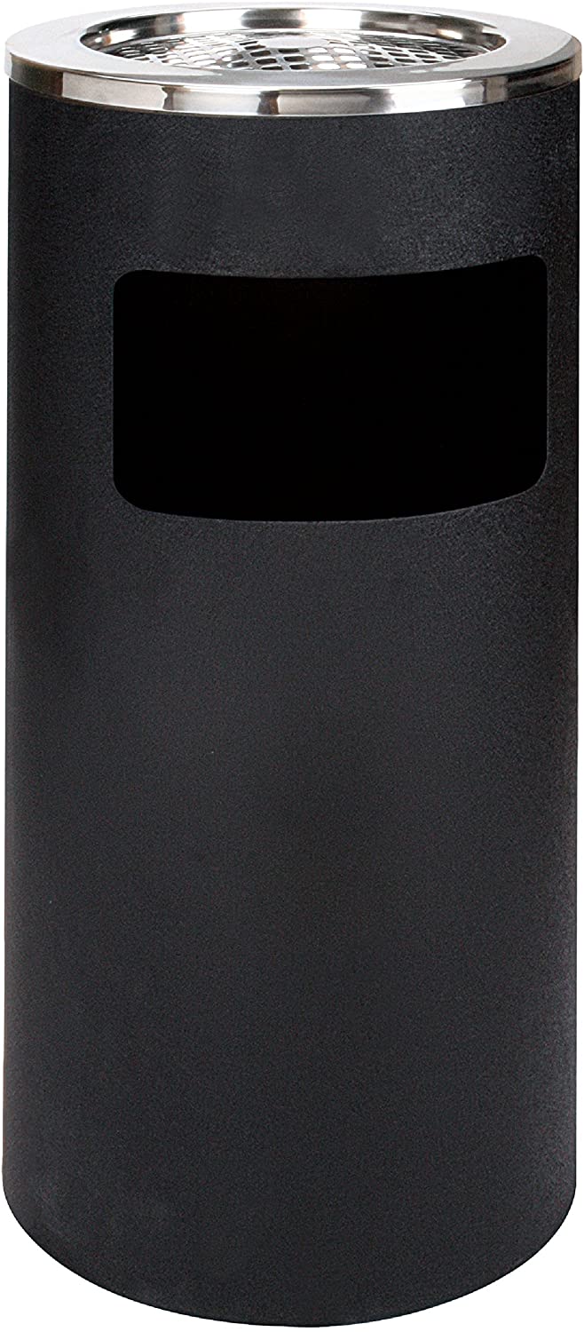 Saro Waste bin/smoker stand AF 202 AB AF 202 AB Bin/Ashtray Stand, Metal, Black, 30 x 30 x 72 cm