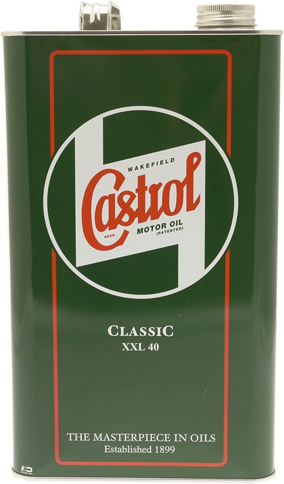 Classic Castrol 1926A 40 Engine and Gearbox Oil, 4.54 Liter, XXL