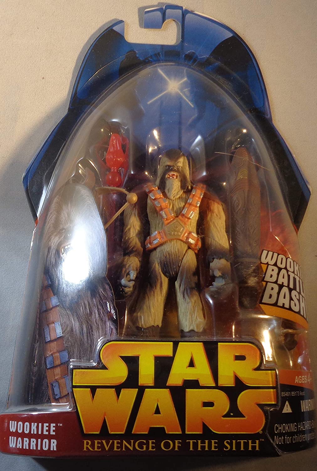 Wookiee Warrior Light Tan Star Wars #43, Mide aproximadamente 4 pulgadas