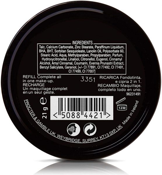 Max Factor Cream Puff Pressed Compact Powder, Glowing Formula for All Skin Types, 41 Medium Beige, 21 g - Image 3