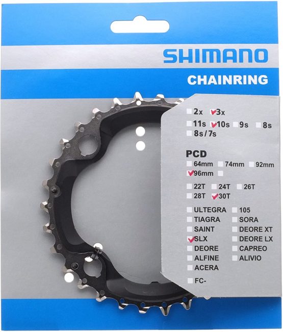 Shimano Deore FCM670 10 Speed Triple Chainring - Image 2