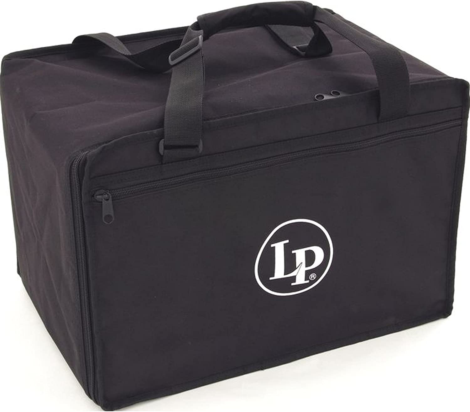 LP Latin Percussion Cajon Tasche, Nylontasche, zwei Tragegurte, für Cajons max. 30,5x48 cm, LP523, Black