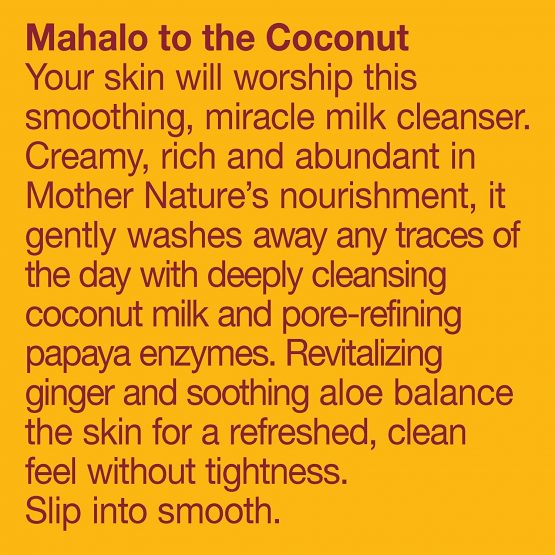 Alba Botanica Hawaiian Nourishing Face Wash, Coconut Milk, 8 oz - Image 3