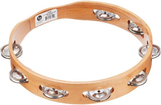 LP Latin Percussion CP Wood Tambourin Holz 10" einreihig ohne Fell CP389