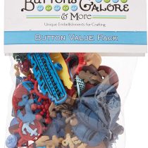Buttons Galore Nautical, Multi-Colour, 0.6