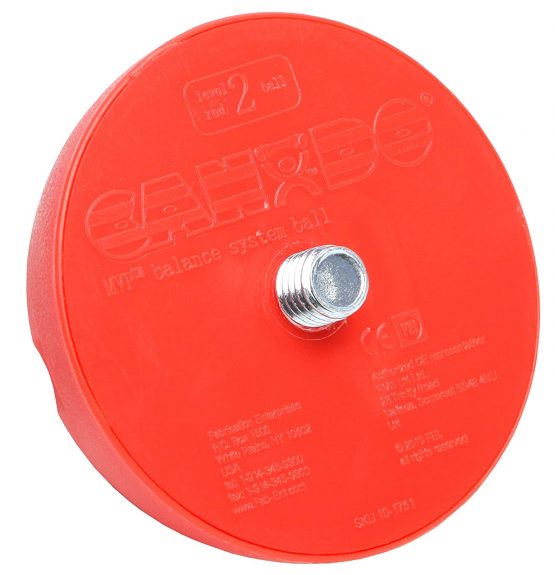 CanDo 10 - 1761 Instability Ball, Red, Level 2, Easy - Image 3