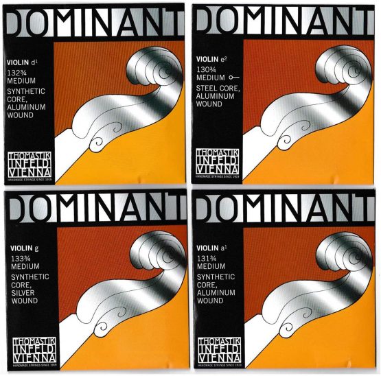 Dominant Strings 135 3/4 Violin Set - Image 3
