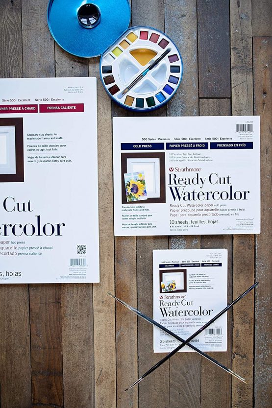 Strathmore Watercolor Paper Pack 5 x 7-inch, 25 Sheets - Image 2