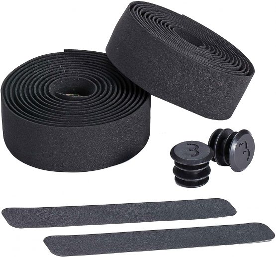 BBB Cycling Bicycle Handlebar Tape RaceRibbon | Non-Slip Shock-Absorbent for Road Bike and Urban Bikes | Incl. Finish Tape and Handlebar Plugs | BHT-01 - Image 2