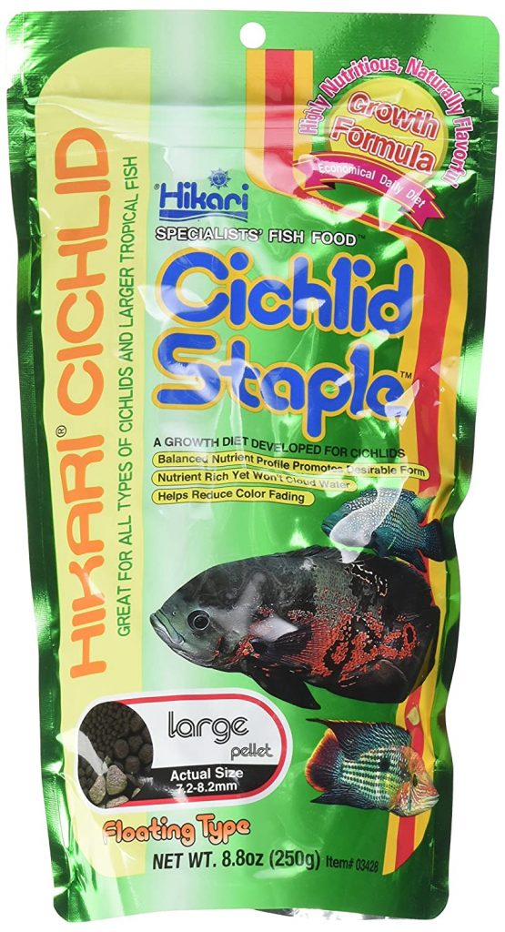 Hikari 8.8-Ounce Cichlid Staple Floating Pellets for Pets, Large