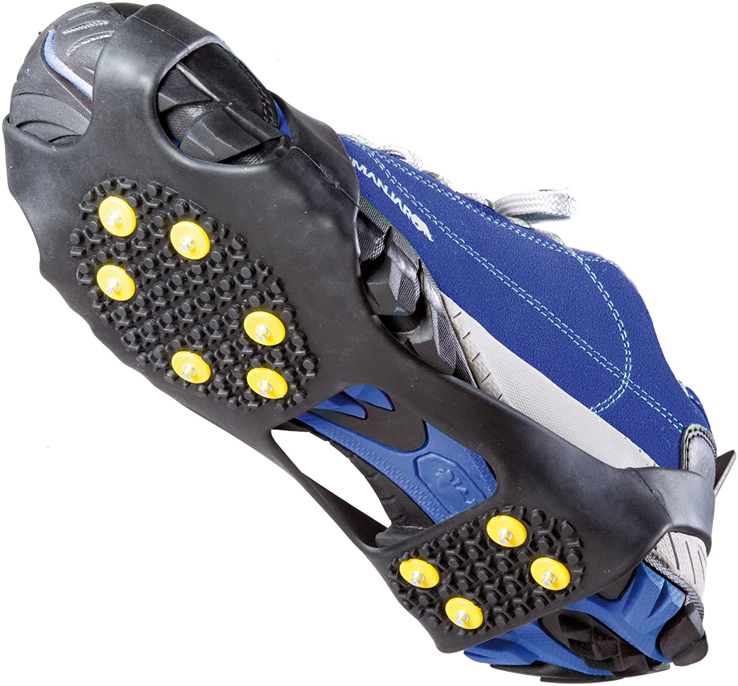 Nortec Unisex Adult STREET Shoe Spikes - Black, M (EUR 37-40, M (UK 4-6.5)