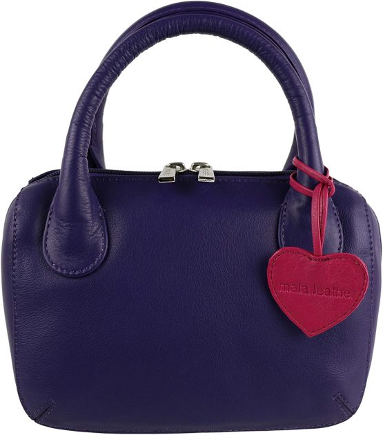 Mala Leather Ladies Anishka Collection Mini Grab Bag - Image 2