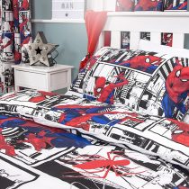 Spiderman 'Metropolis Ultimate Single Bed Duvet Quilt Cover Set Brand New Gift 