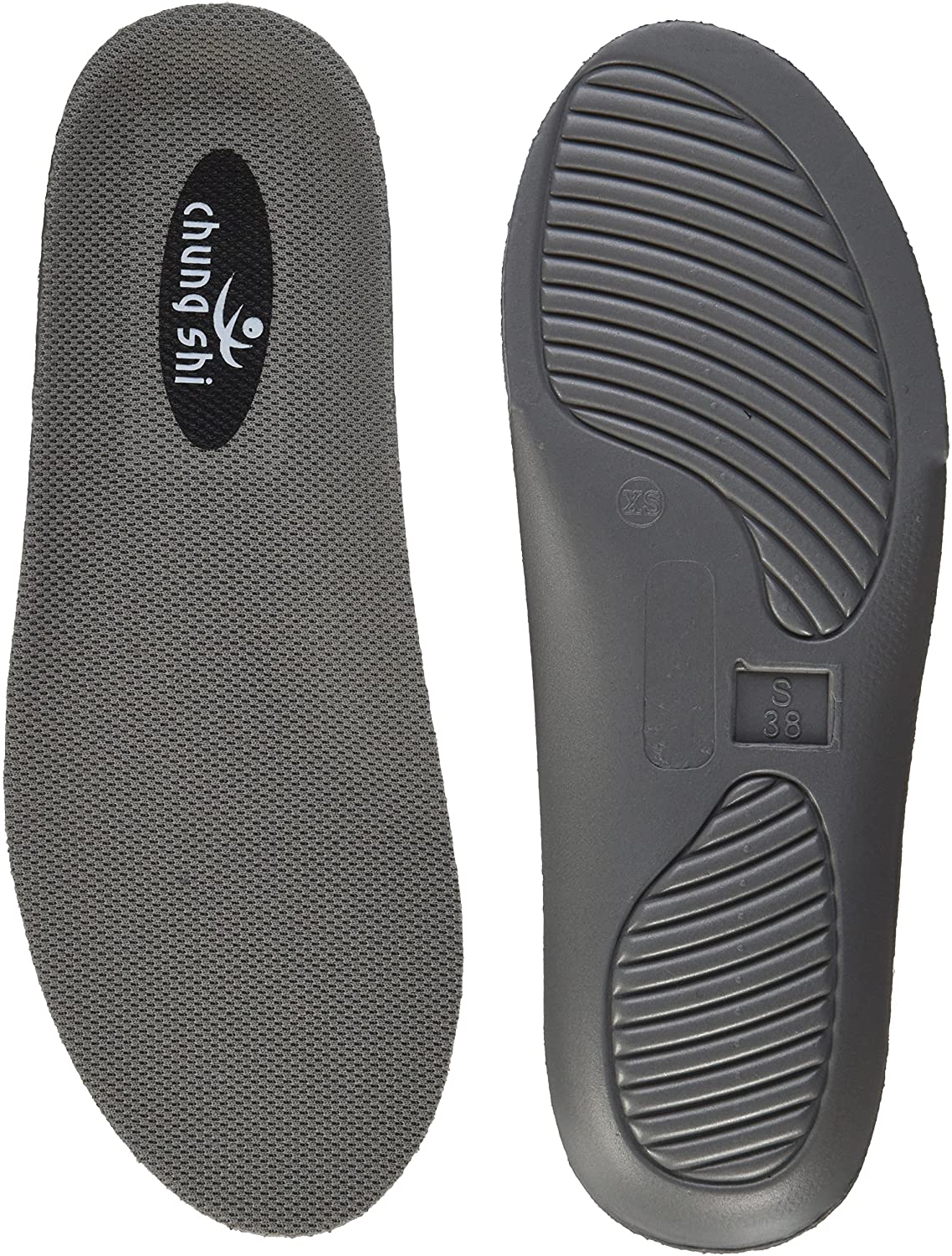 Chung Shi Unisex Einlagen Ortho, Insoles, Black, 38 EU, 5 UK