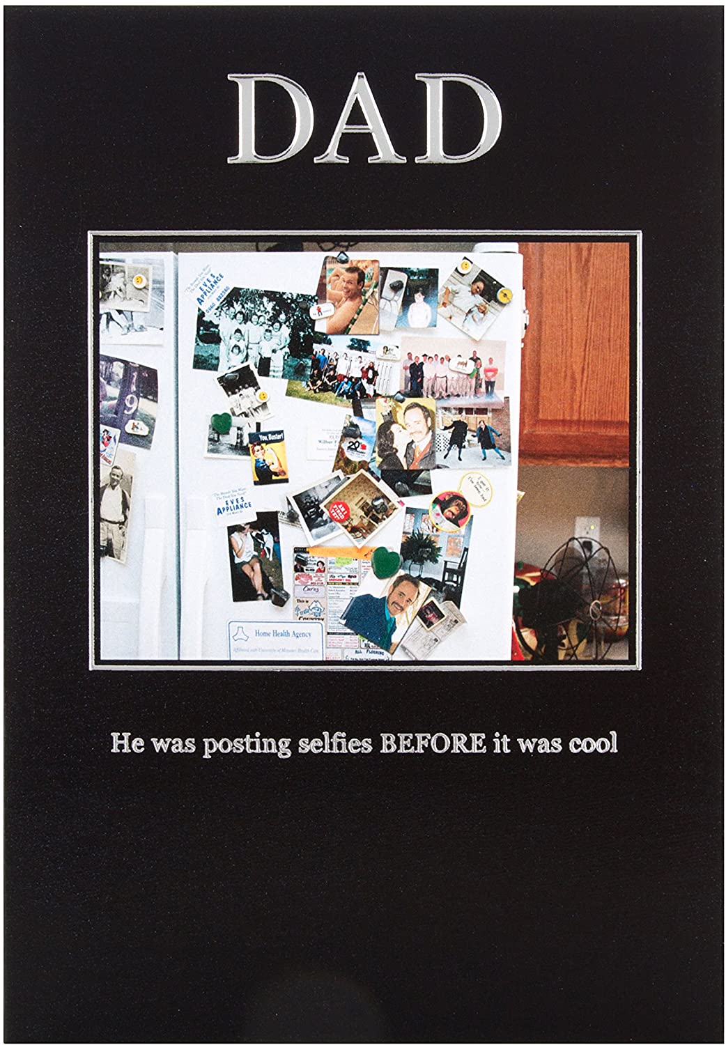Hallmark Dad Father's Day Card 'Posting Selfies' - Medium