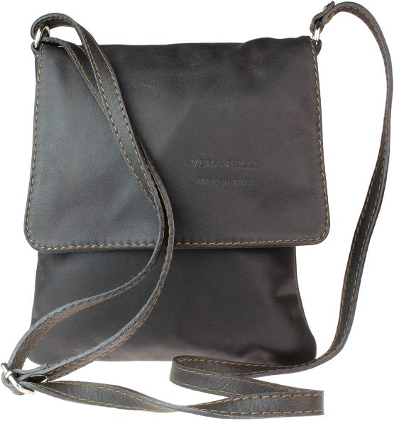 Girly Handbags Italian Leather Shoulder Bag Small Cross Body Messenger Soft Leather