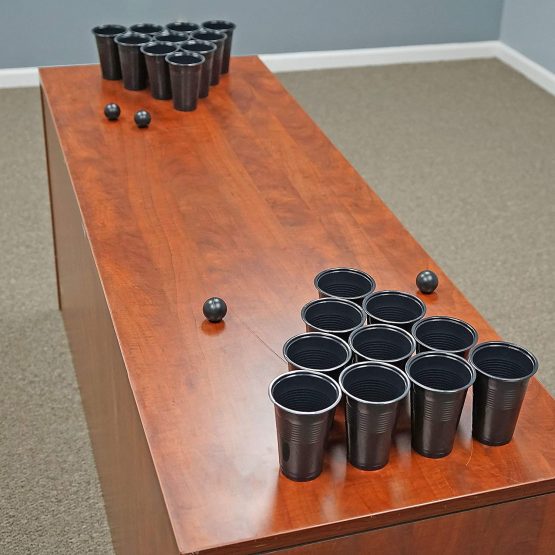 Fairly Odd Novelties Beer Pong Set, Red Cups and Ping Pong Balls. - Image 4