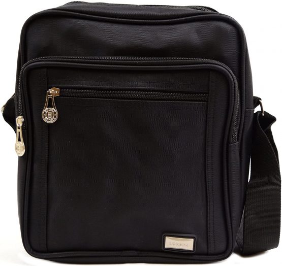 Mens/Ladies Smooth Canvas Style Travel/Work 'Small Messenger' Shoulder Bag