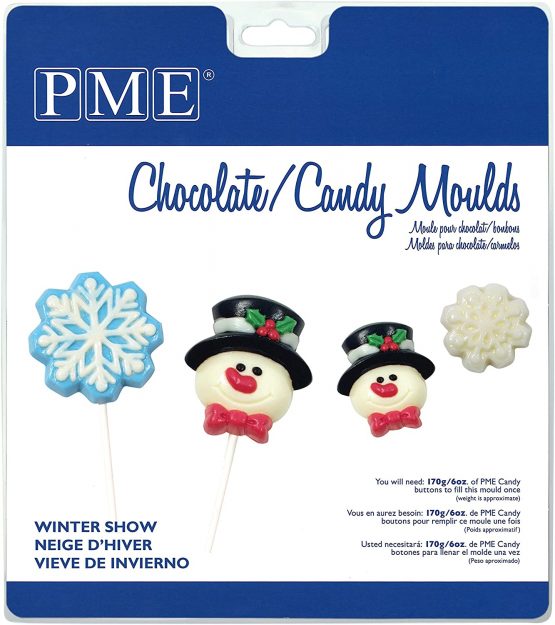 PME Winter Snow Chocolate Candy Mould - Image 2