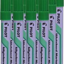Pilot Whiteboard Marker Bullet 4.0 mm Tip - Green, Box of 12
