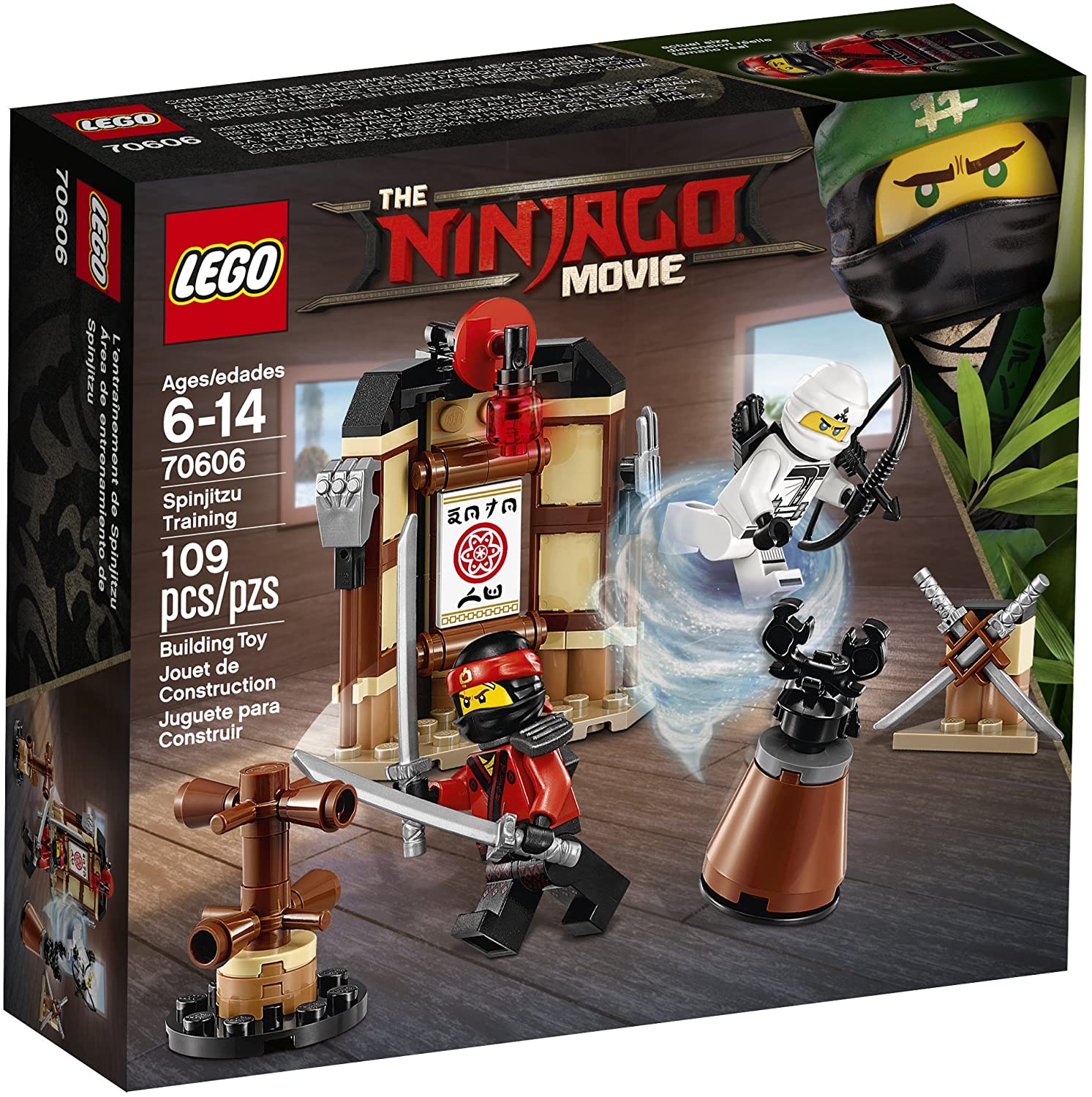 Lego Ninjago Movie Spinjitzu Training 70606 Building Kit (109 Teile), Multicolored, …