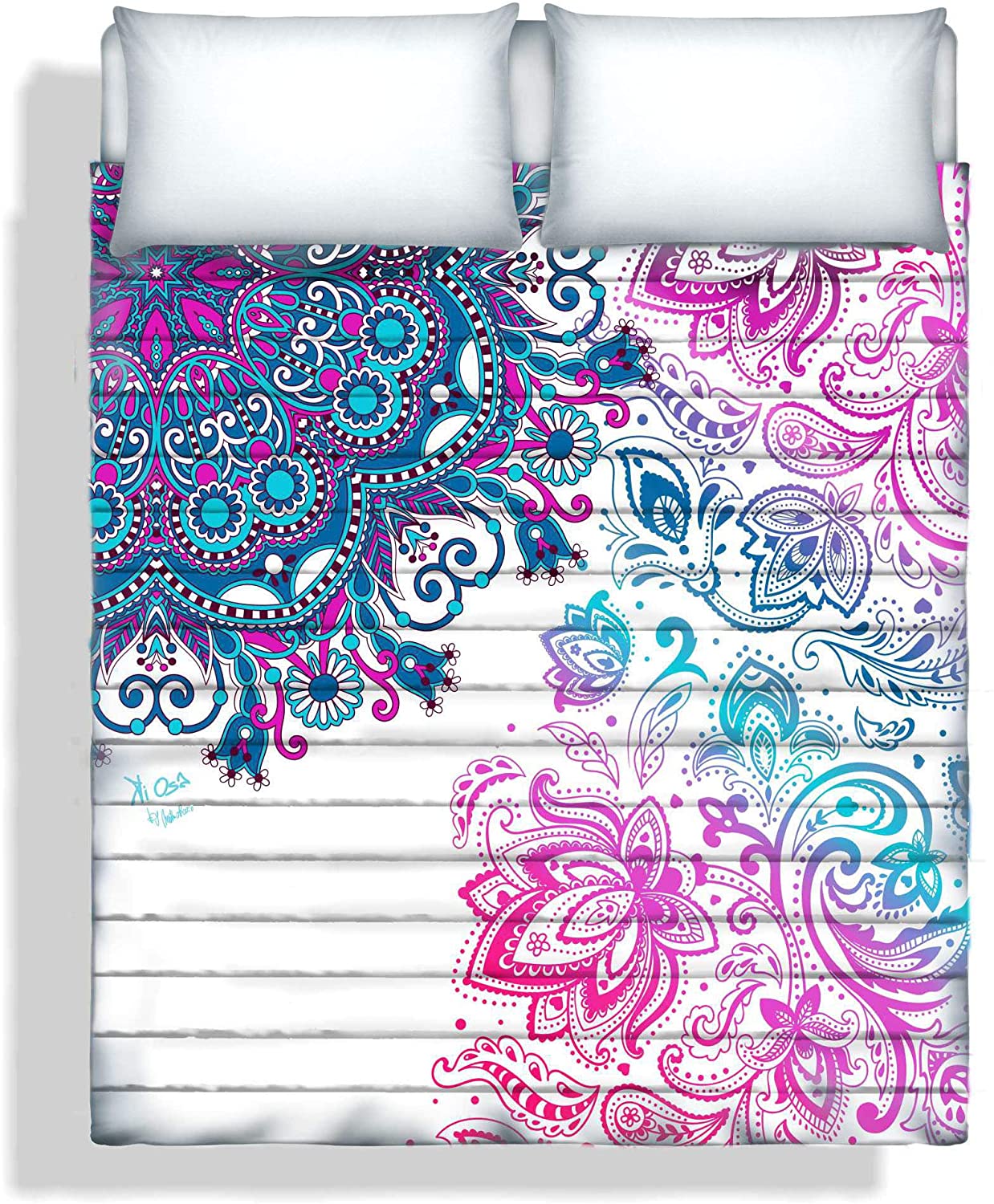 Italian Bed Linen KI-OSA Kiosa Summer Quilt, 260x270cm, KIO601, Microfiber, DOUBLE - Image 2