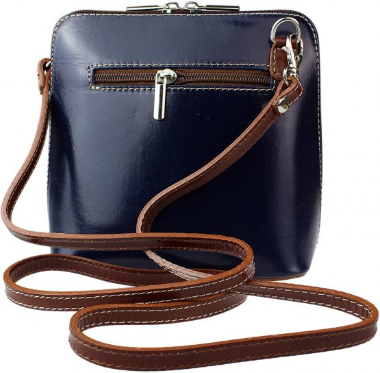 Girly Handbags Leather Snake Skin Rigid Cross Body Shoulder Bag - Image 3