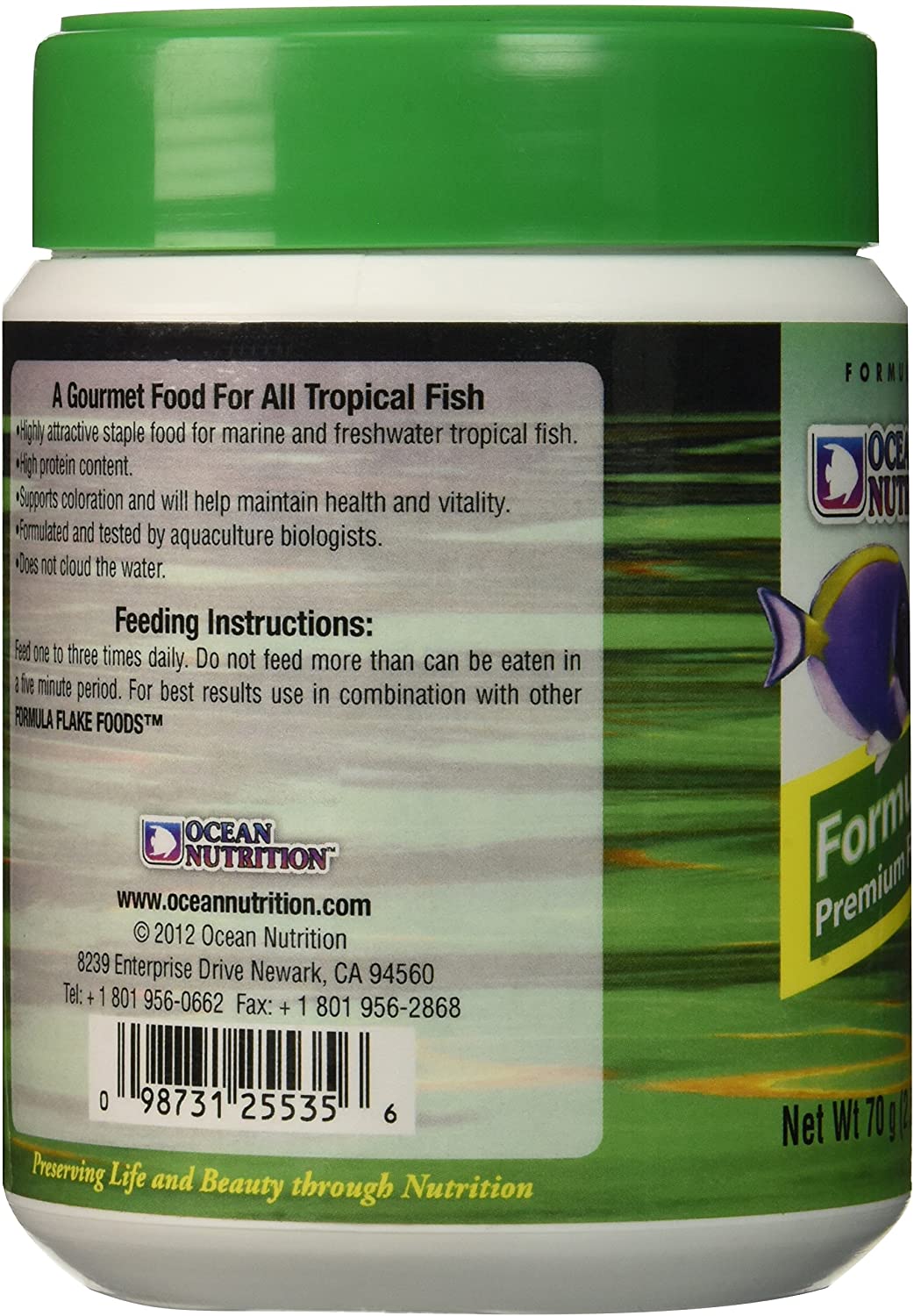 Ocean Nutrition Formula Two Flake Food 71G, BROWN, 70 g (Pack of 1) - Image 4