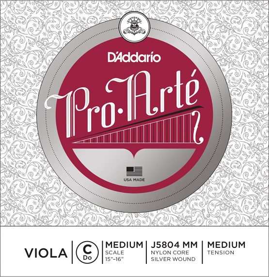 D'Addario Pro-Arte Medium Scale Medium Tension Single C String for Viola