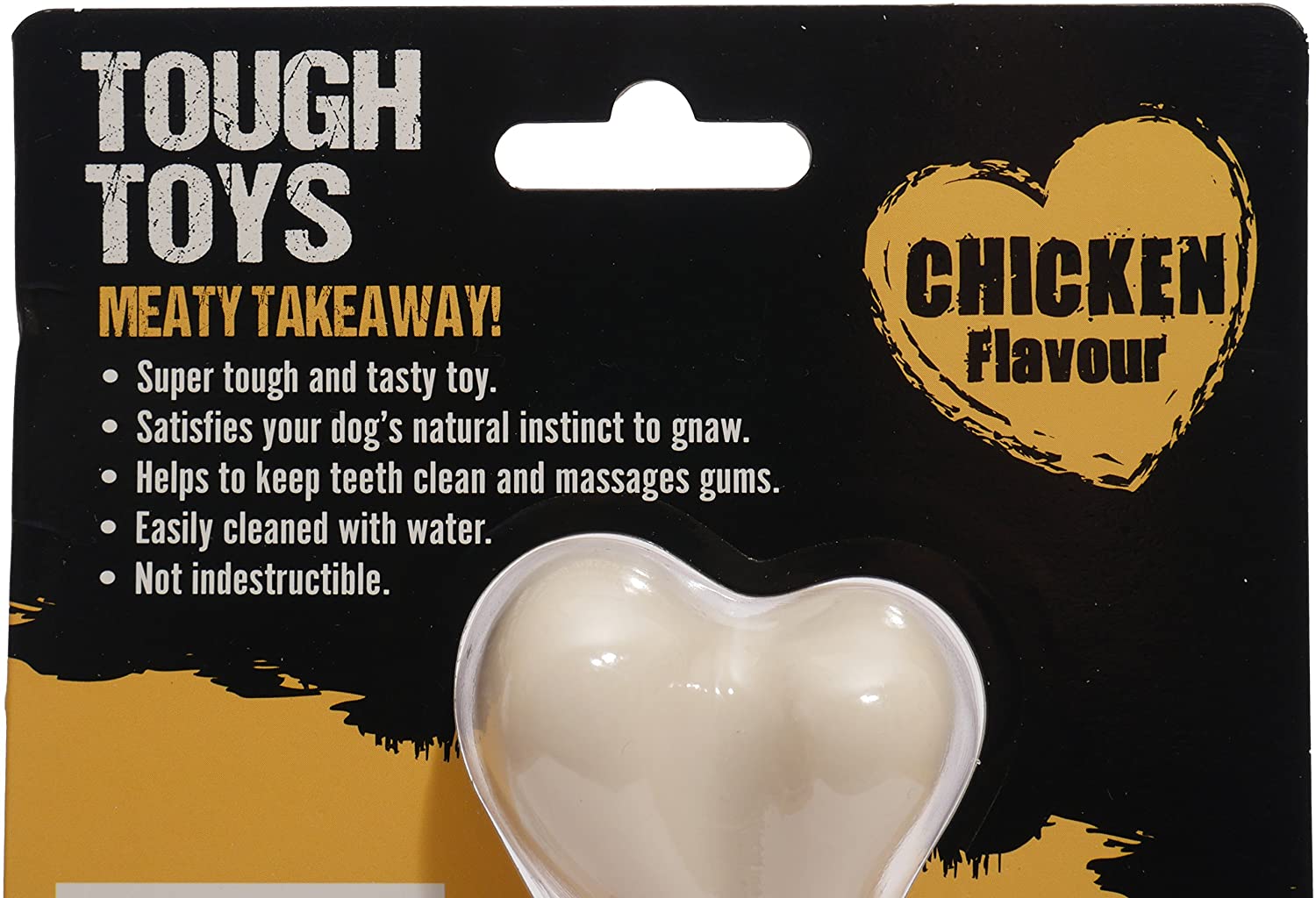 Rosewood Meaty Chicken Takeaway Leg Tough Dog Toy, Red, S (Pack of 1) - Image 3