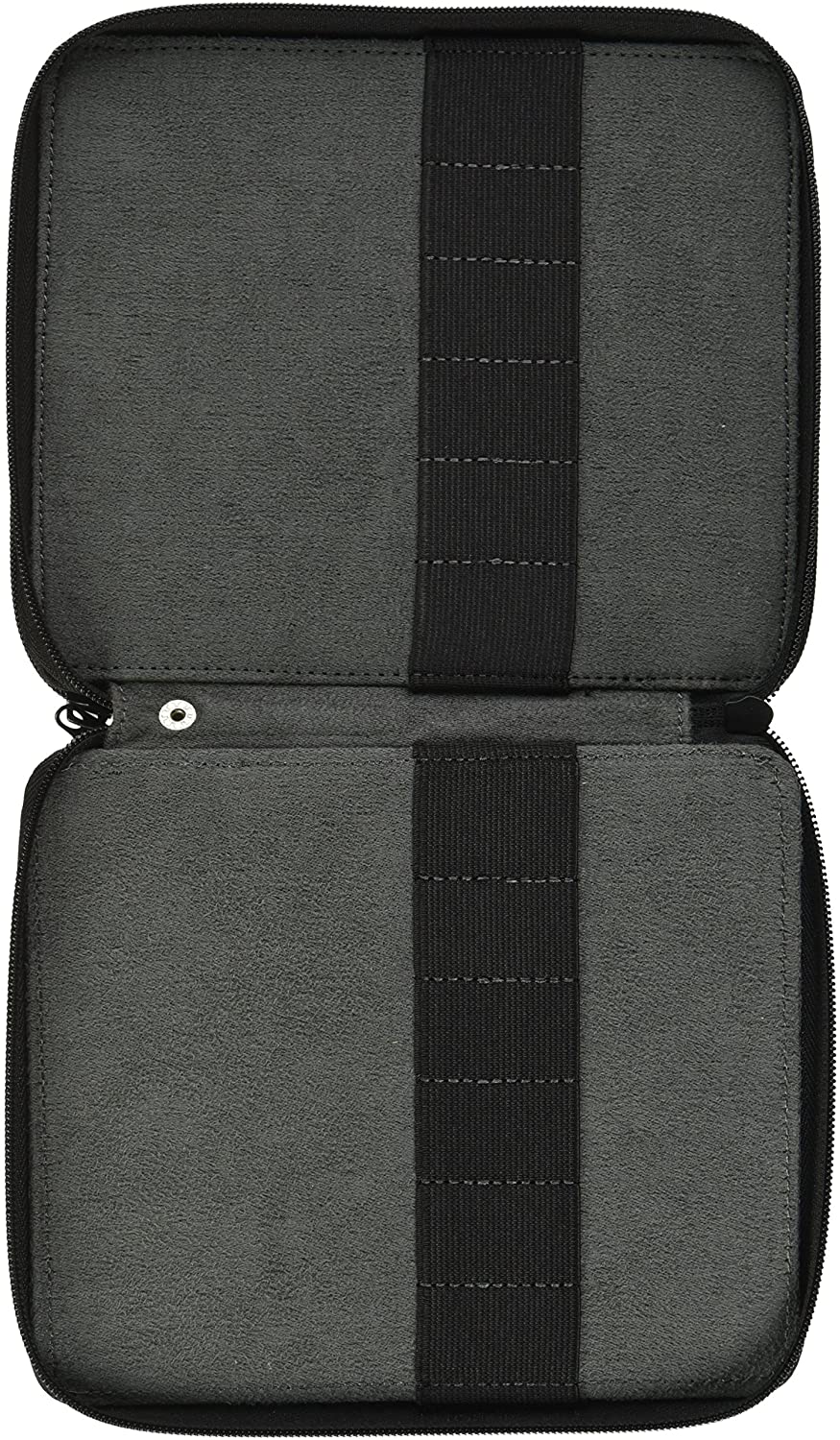 Global : Leather Black Folding Colour Pencil Case Holds 72, 72 Pencil Capacity - Image 2