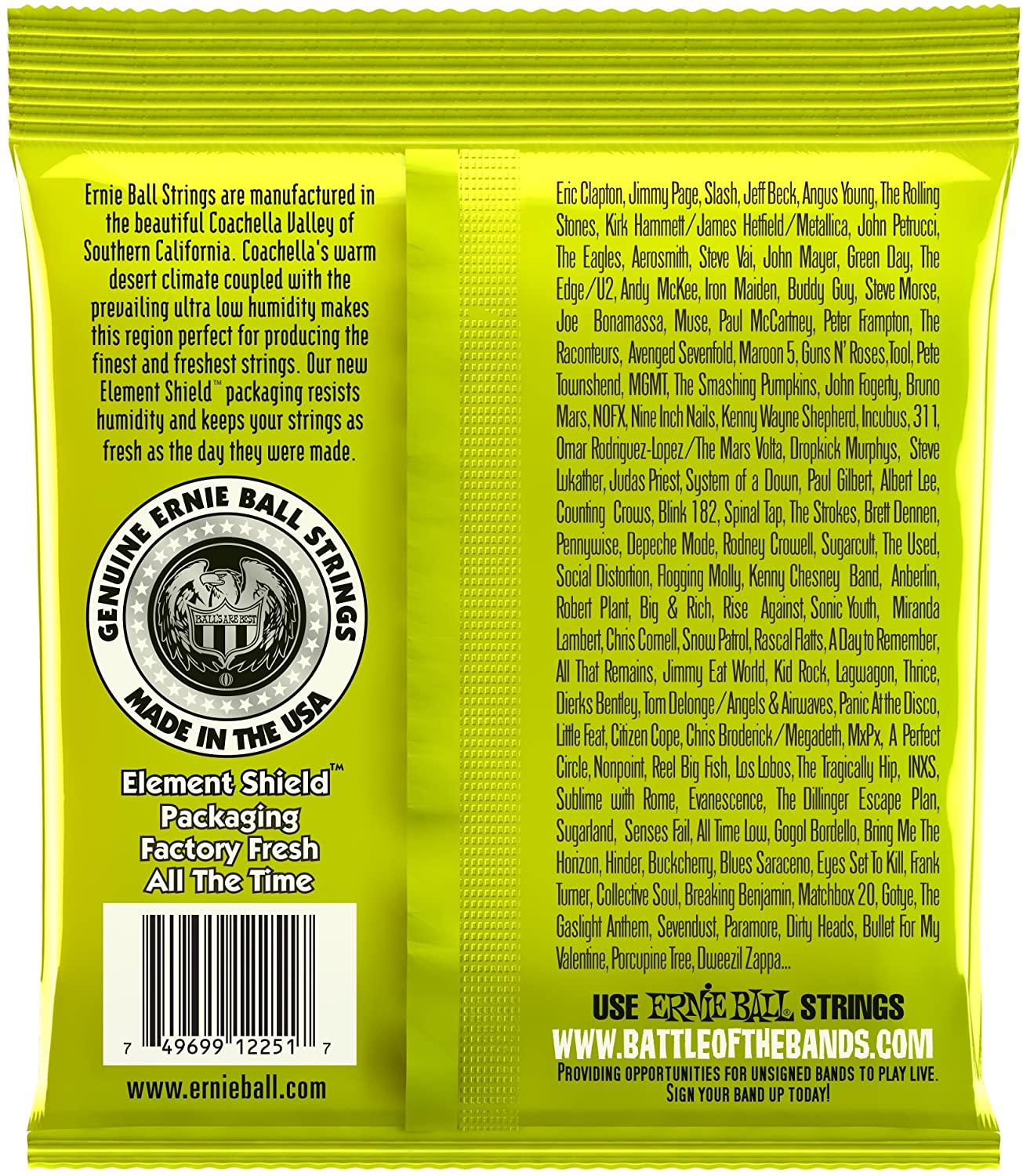 Ernie Ball Regular Slinky Classic Rock n Roll Pure Nickel Wrap Electric Guitar Strings - 10-46 Gauge, Regular (10-46), Regular (10-46) - Image 2