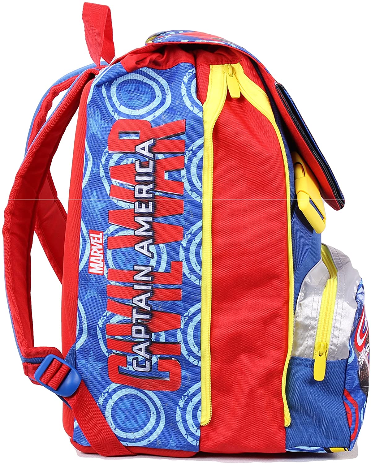 Captain America Civil War Backpack - 28 litres, Polyester, Multicolor, Multi-coloured, 41 - Image 4