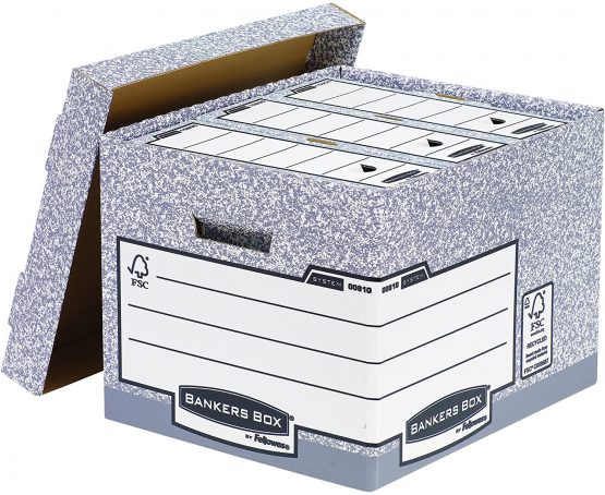 Fellowes R-Kive System Standard Storage Box (Pack of 10) - Image 3