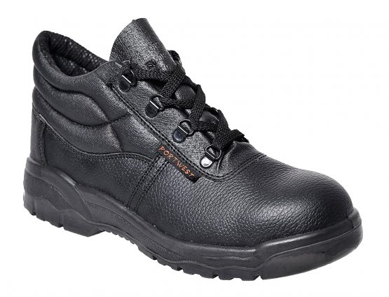 Portwest FW10BKR43 Mens Steelite Protector S1P Safety Boot Shoes FW10 Black 9 UK, 43 EU - EN safety certified