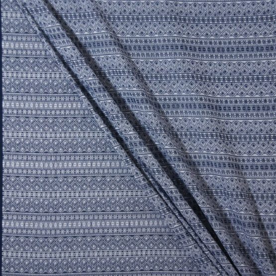 Didymos Indio Baby Wrap Sling (Size 8, Dark Blue/ White) - Image 3
