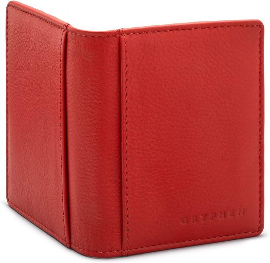 Hoxton Two Fold Leather Credit Card Holder by Gryphen - Image 4