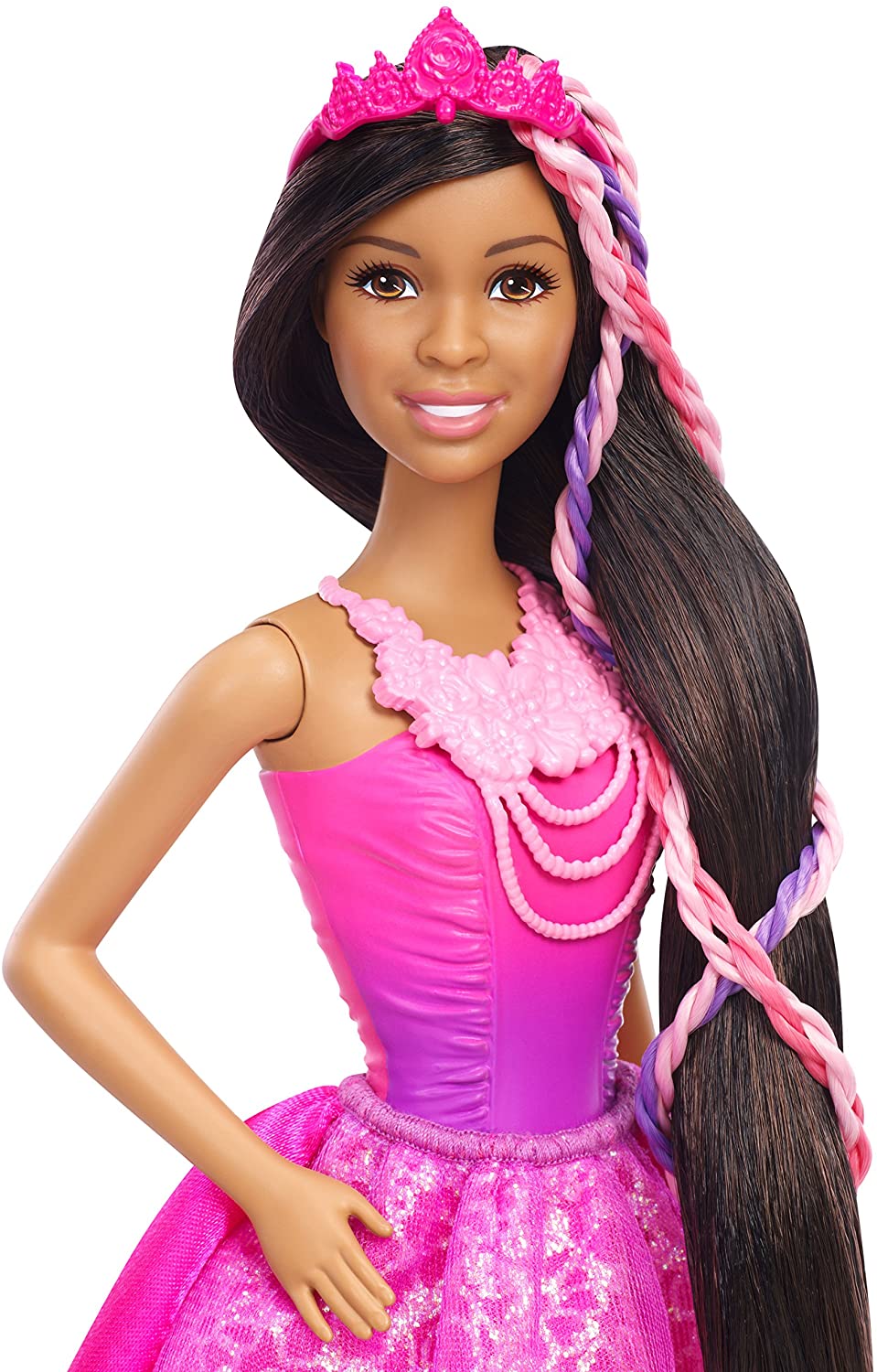 Barbie Endless Hair Kingdom Snap 'n Style Princess Nikki Playset, Pink,purple - Image 3