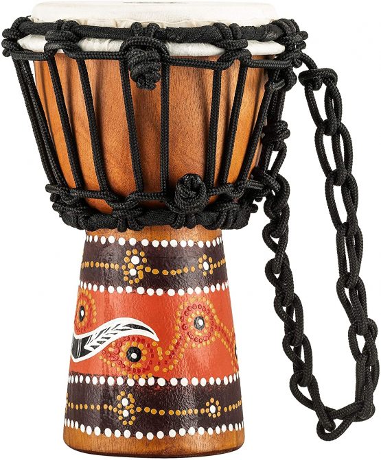 Meinl HDJ5-XXS 4 1/2 inch Mini Djembe - Python - Image 2