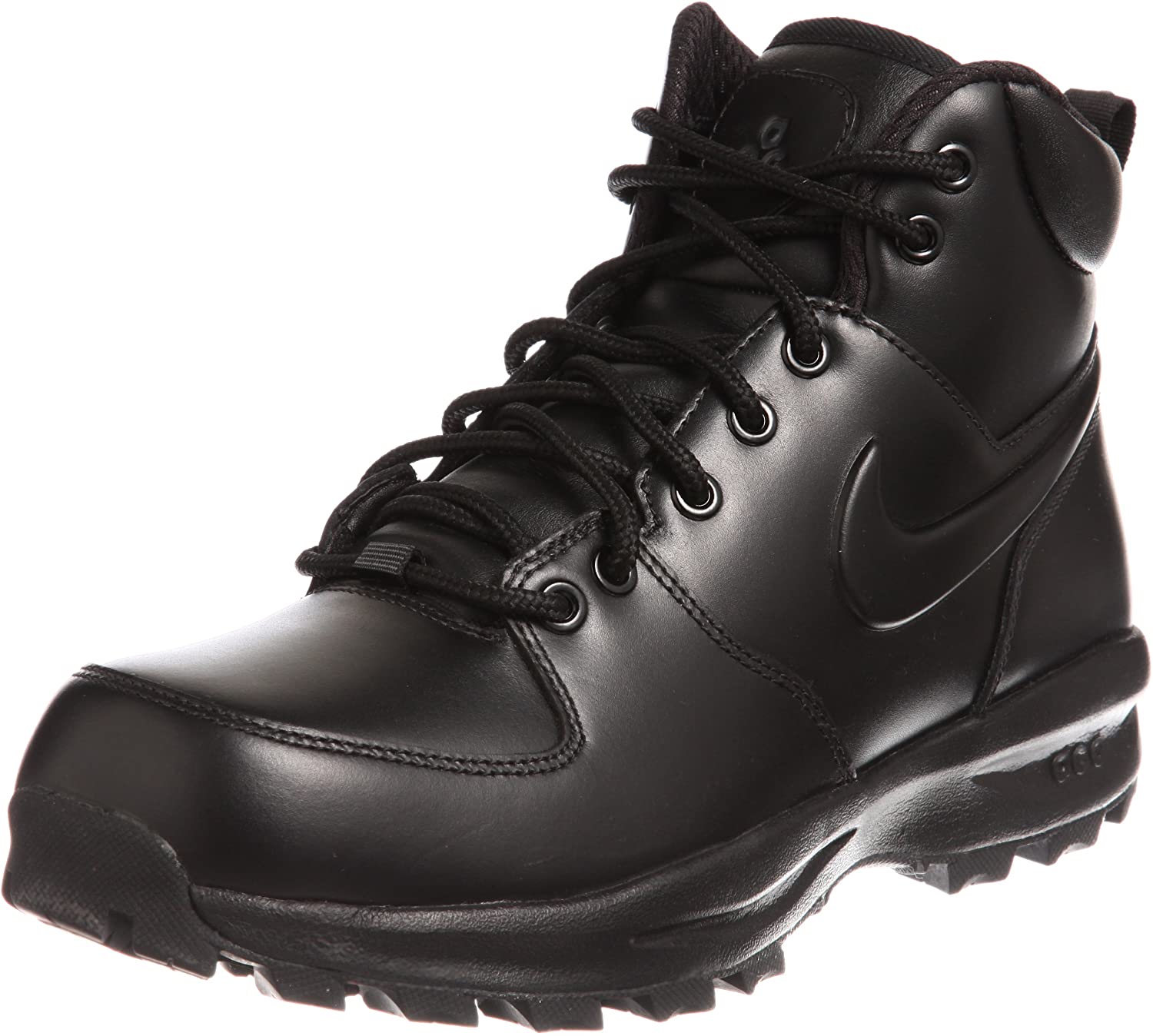 Nike Manoa Leather, Men's Trail Running Shoe, Black/Black-Black, 10 UK (45 EU)