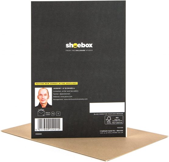 Hallmark Shoebox Comedy Card Jeremy O'Donnell 'Teacher Strike' - Medium [Old Model] - Image 2
