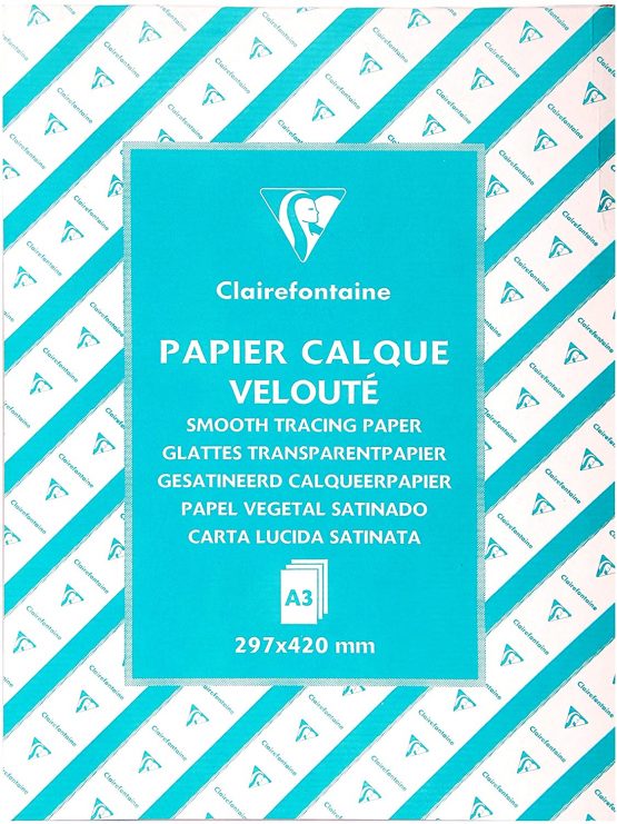 Clairefontaine Tracing Paper, 70/75 g, A3, 500 Sheets